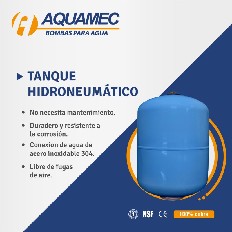 Tanque Hidro AQUAMEC 300Lt.